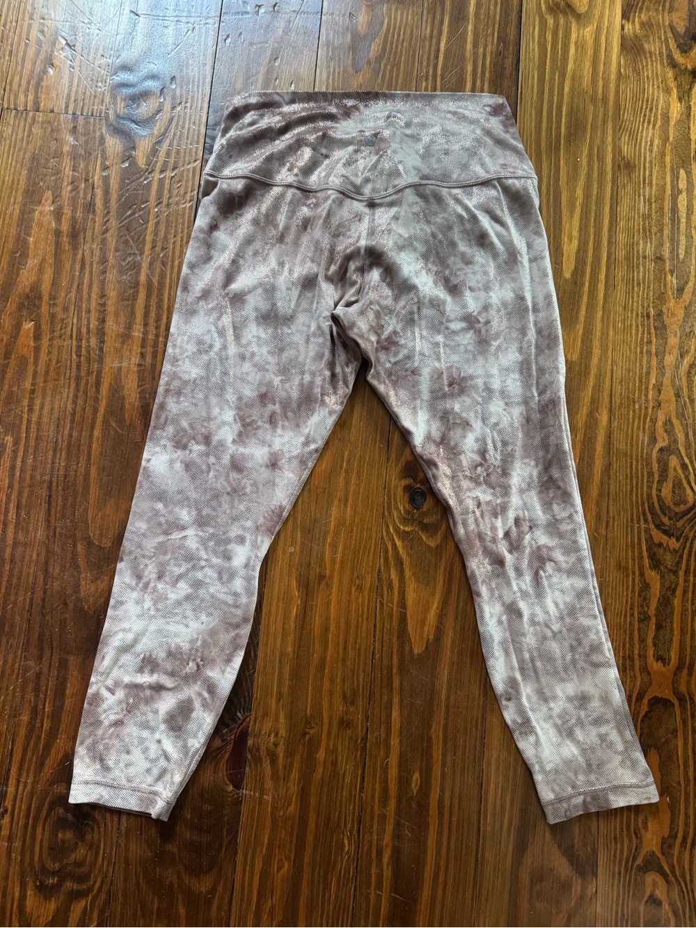 lululemon athletica Tie-Dye light pink Leggings